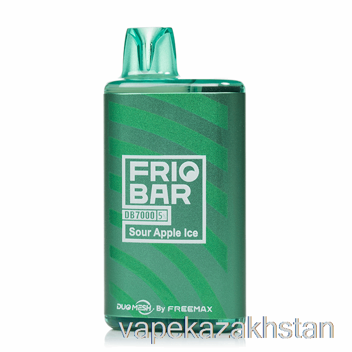 Vape Kazakhstan FreeMaX FRIOBAR DB7000 Disposable Sour Apple Ice